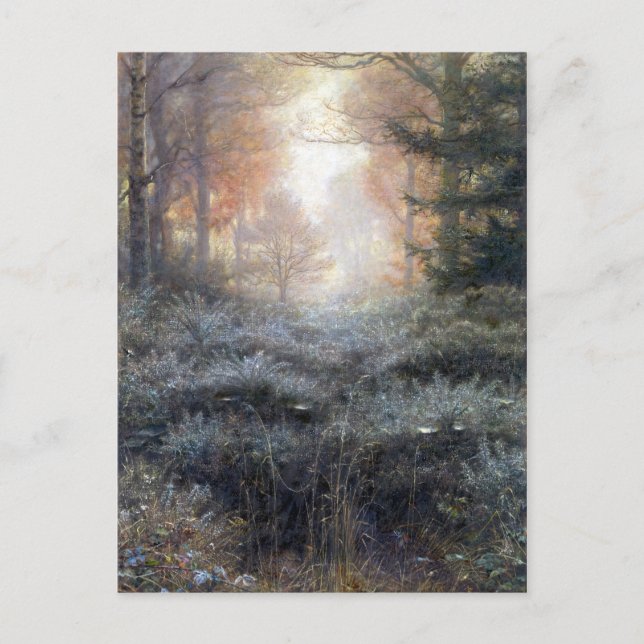 Carte Postale John Everett Millais Furze Dessiné (Devant)