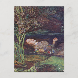 Carte Postale John Everett Millais Ophelia