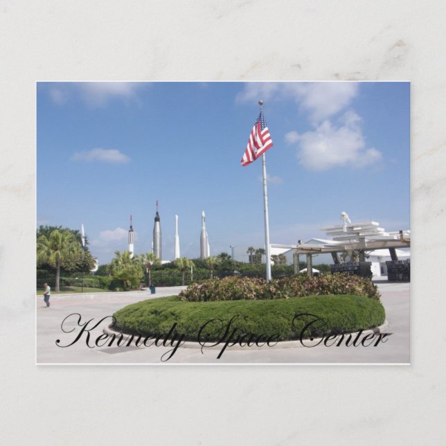 Carte Postale John F. Centre spatial Kennedy (Devant)