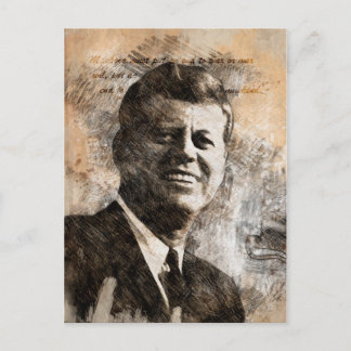 Carte Postale John Fitzgerald Kennedy