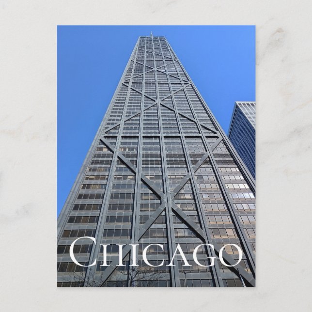 Carte Postale John Hancock Building Chicago, Illinois (Devant)
