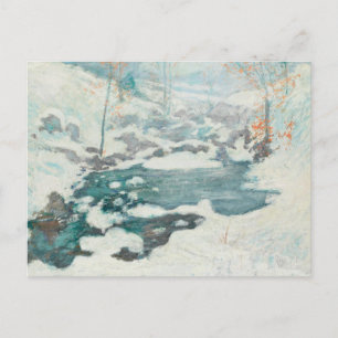 Carte Postale John Henry Twachtman - Icebound