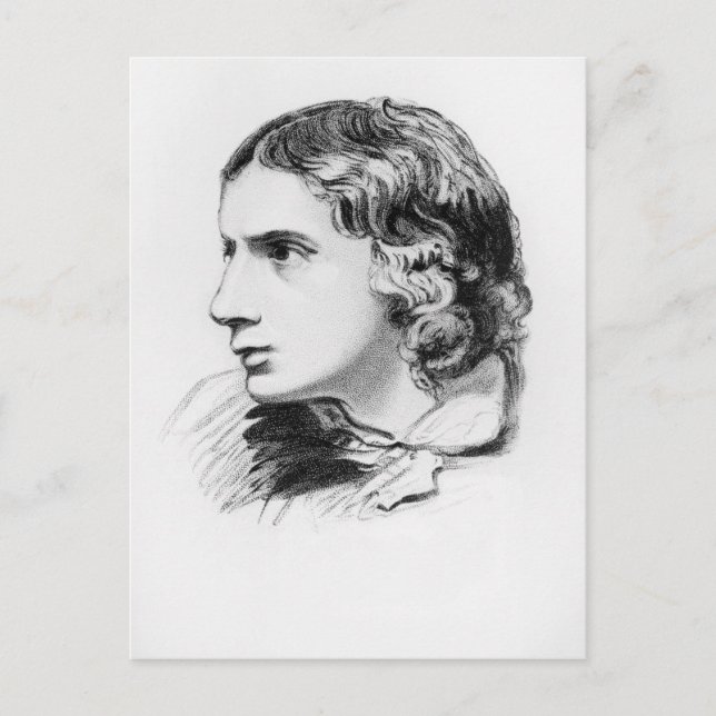 Carte Postale John Keats (Devant)