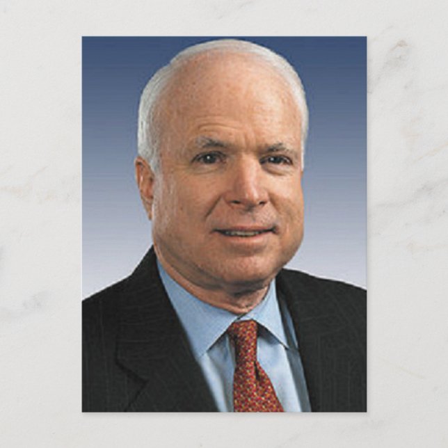 Carte Postale John McCain (Devant)