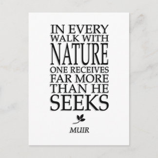 Carte Postale John Muir