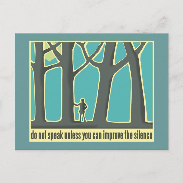 Carte Postale John Muir Citation (Devant)