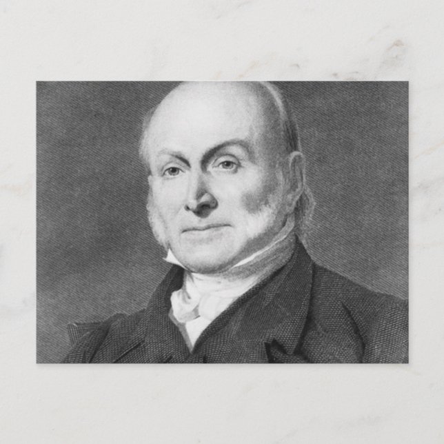 Carte Postale John Quincy Adams (Devant)