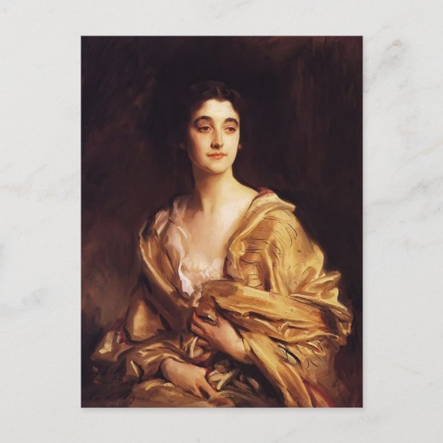 Carte Postale John Sargent - La comtesse de Rocksavage (Devant)