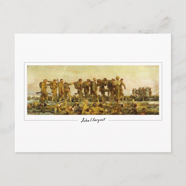 Carte Postale John Singer Sargent #15-2 - Beaux-Arts (Devant)