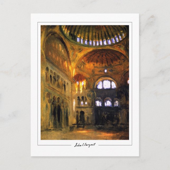 Carte Postale John Singer Sargent #163-2 - Beaux-Arts (Devant)