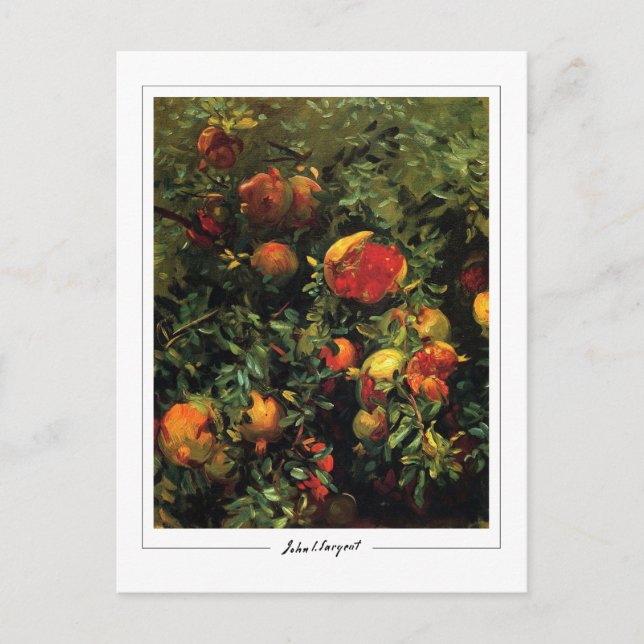 Carte Postale John Singer Sargent #186-2 - Beaux-Arts (Devant)