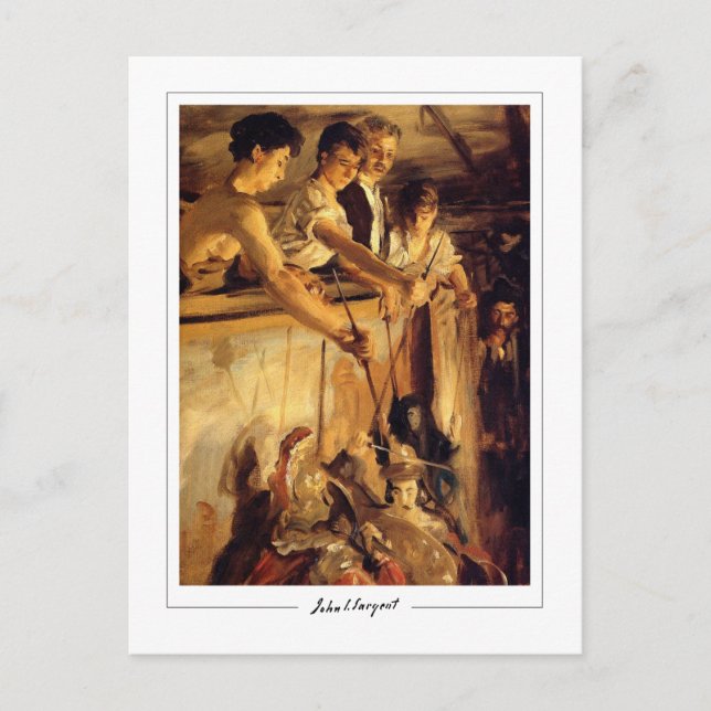 Carte Postale John Singer Sargent #215-2 - Beaux-Arts (Devant)