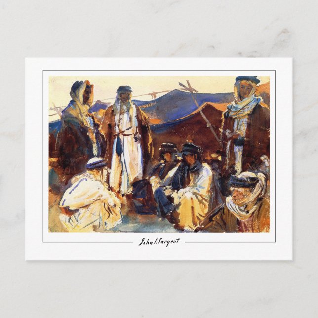 Carte Postale John Singer Sargent #462-2 - Beaux-Arts (Devant)