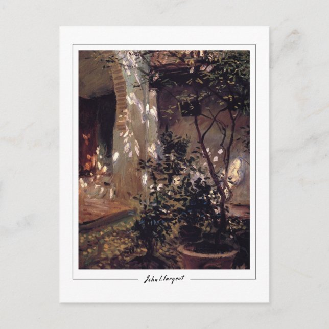 Carte Postale John Singer Sargent #74-2 - Beaux-Arts (Devant)