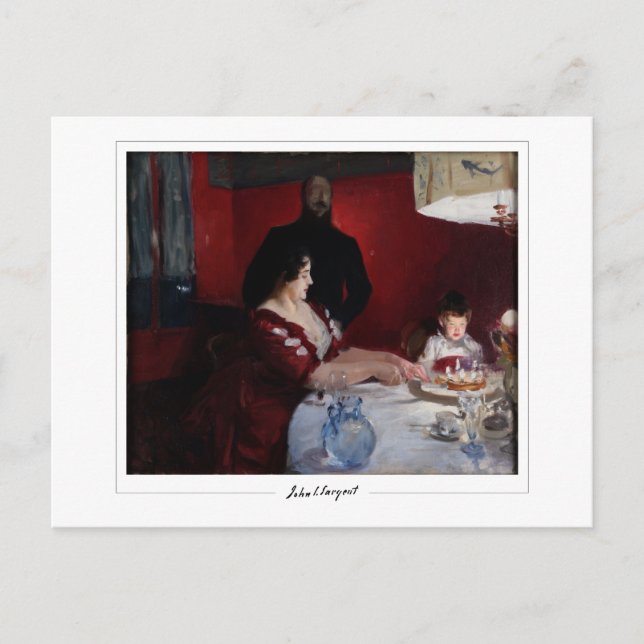 Carte Postale John Singer Sargent #8 - Beaux-Arts (Devant)