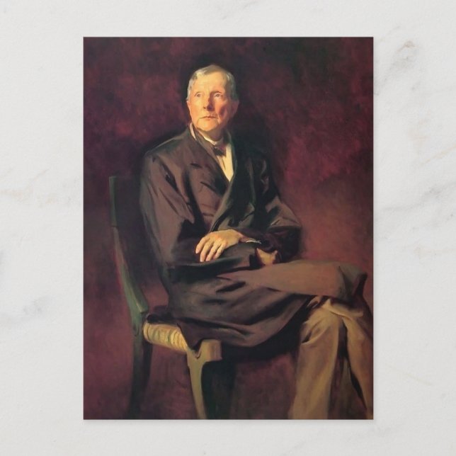Carte Postale John Singer Sargent- John D. Rockefeller (Devant)