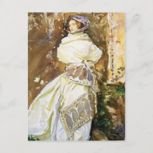 Carte Postale John Singer Sargent : Le châle cashmere