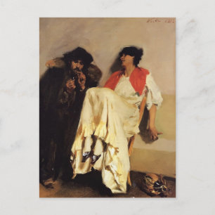 Carte Postale John Singer Sargent - Le Match sur le soufre