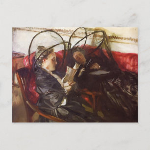 Carte Postale John Singer Sargent - Moustiquaires