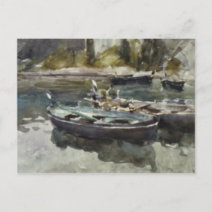 Carte Postale John Singer Sargent - Petits bateaux