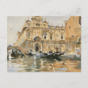Carte Postale John Singer Sargent - Rio dei Mendicanti, Venice