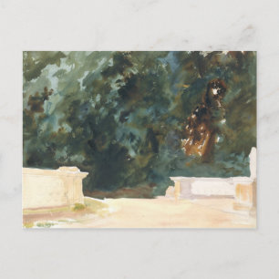 Carte Postale John Singer Sargent - Terrace et jardins