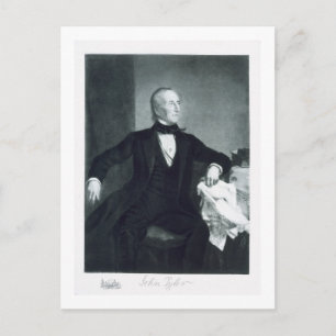 Carte Postale John Tyler, 10e président des États-Unis