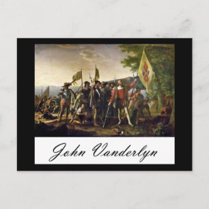 Carte Postale John Vanderlyn Landing De Columbus