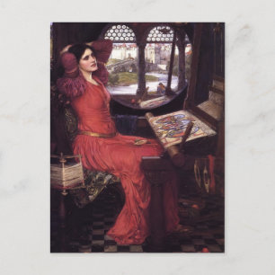 Carte Postale John Waterhouse - Lady of Shalott