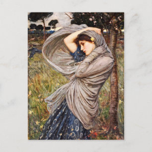Carte Postale John William Waterhouse - Boreas