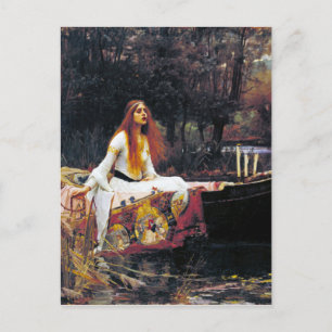 Carte Postale John William Waterhouse La Dame De Shalott