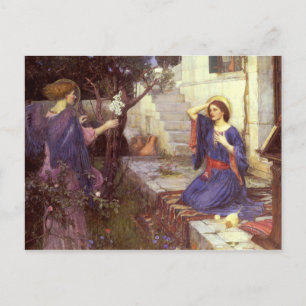 Carte Postale John William Waterhouse - L'annonce