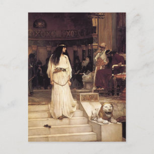 Carte Postale John William Waterhouse - Mariamne quittant