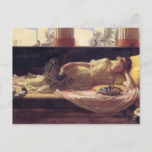 Carte Postale John William Waterhouse - Son doux ne fait rien