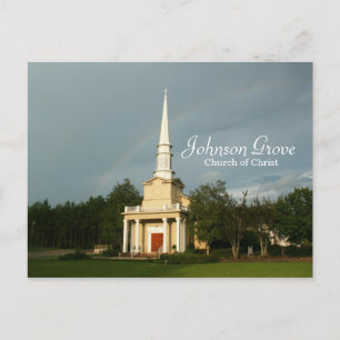 Carte Postale Johnson Grove COC Arc-en-ciel avec impression