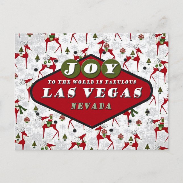 Carte Postale JOIE au monde Las Vegas Postcard (Devant)