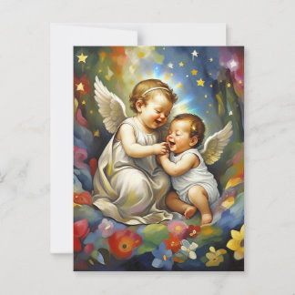 CARTE POSTALE " JOIE CÉLESTE "