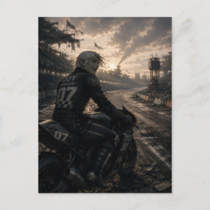 Carte Postale Joie / Coureur / Voie infinie
