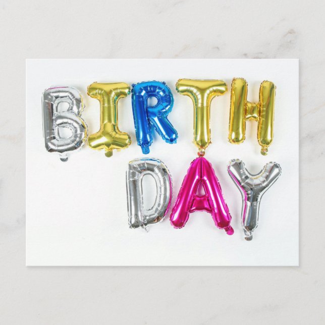 CARTE POSTALE JOLI ANNIVERSAIRE (Devant)