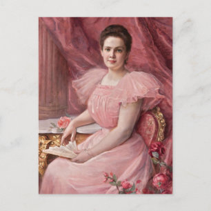 Carte Postale Joli en rose   Paul De La Boulaye