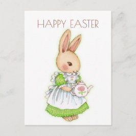 Carte Postale Joli lapin lapin de Pâques Vintage