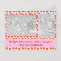 Joli Motif de crème de fraise