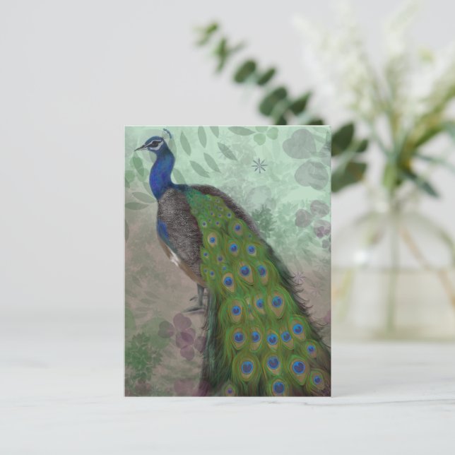 Carte Postale Joli Peacock (Debout devant)