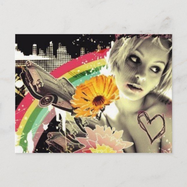 Carte Postale Jolie fille (Devant)