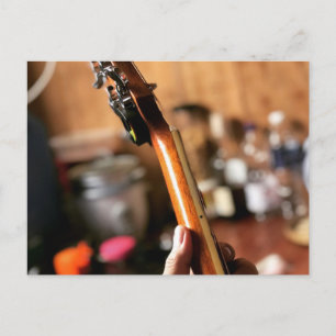 Carte Postale Jolie guitare acoustique