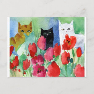 Carte Postale Jolie Kitties