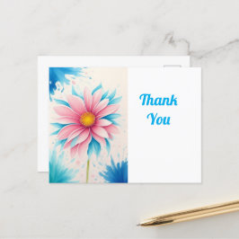 Carte Postale Jolie œuvre d'art florale