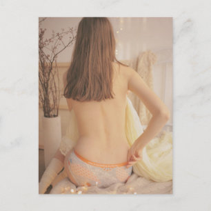 Carte Postale Jolie photo du modèle de sous-vêtements