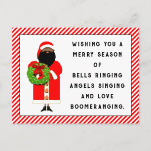Carte Postale Jolie rime de Noël