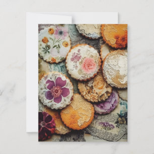 Carte Postale Jolis biscuits au sucre